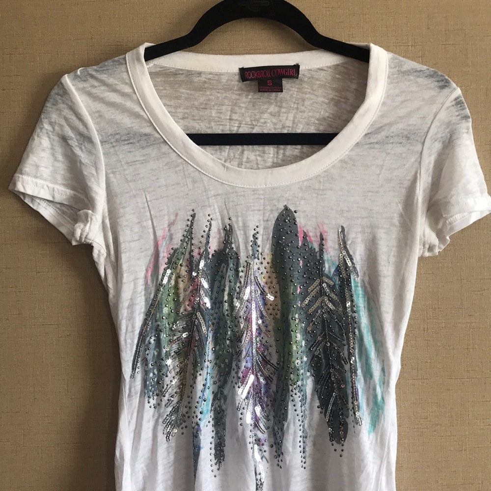 NWOT Rock & Roll Cowgirl Shirt